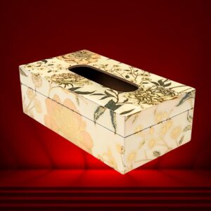 Ivory Tissue Box by Daily Talk