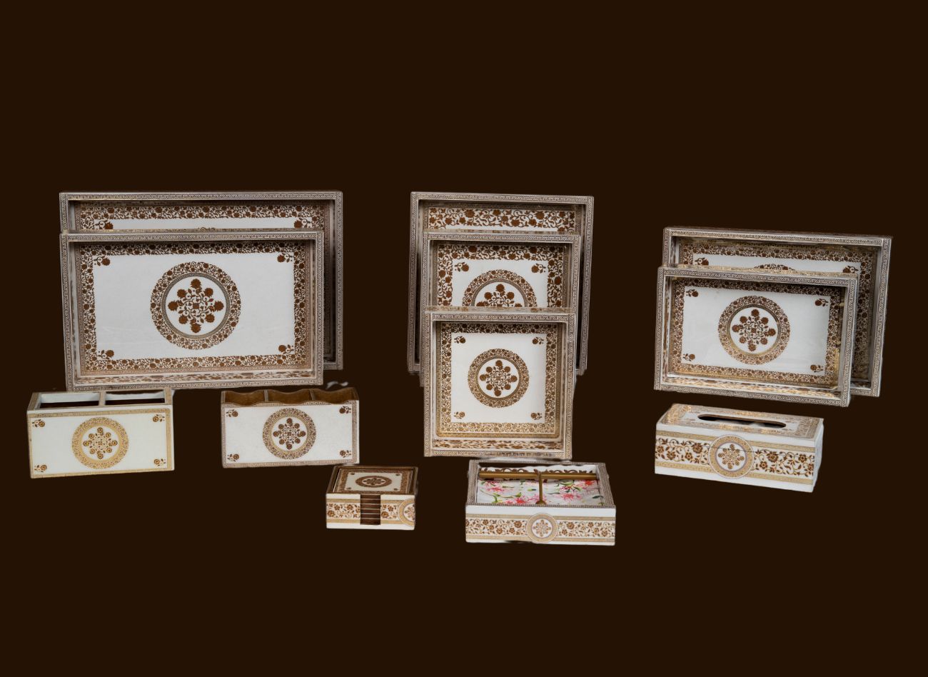 Noor Luxury Tray Set