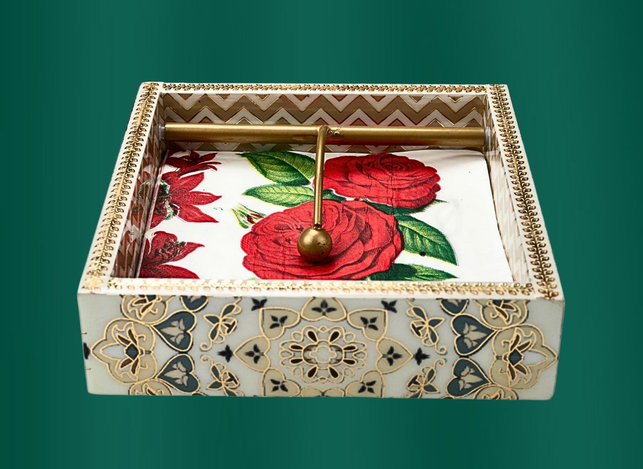 Napkin Holder with Napkin