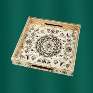 Royal Square Tray Top View