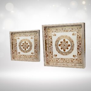 Noor Rectangle Tray Set