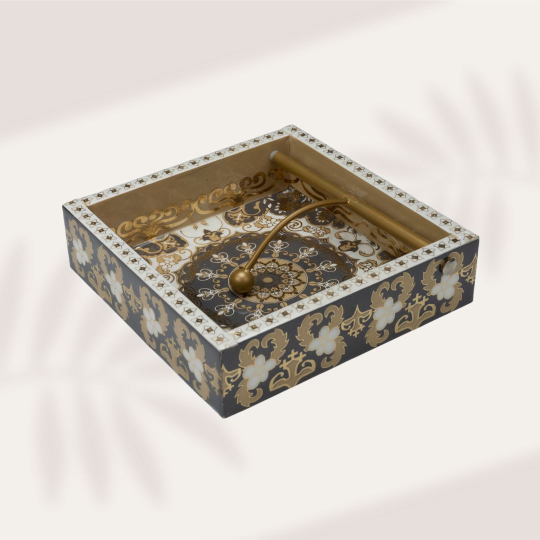 Golden Napkin Holder