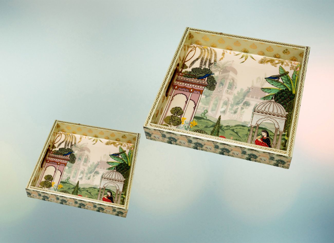 Square Foil Tray Set