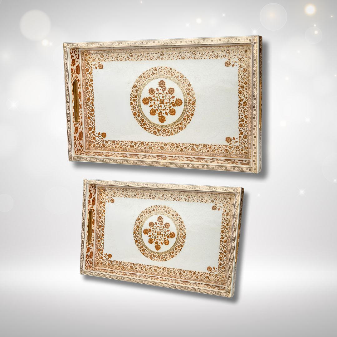 Large Rectangle Tray Set