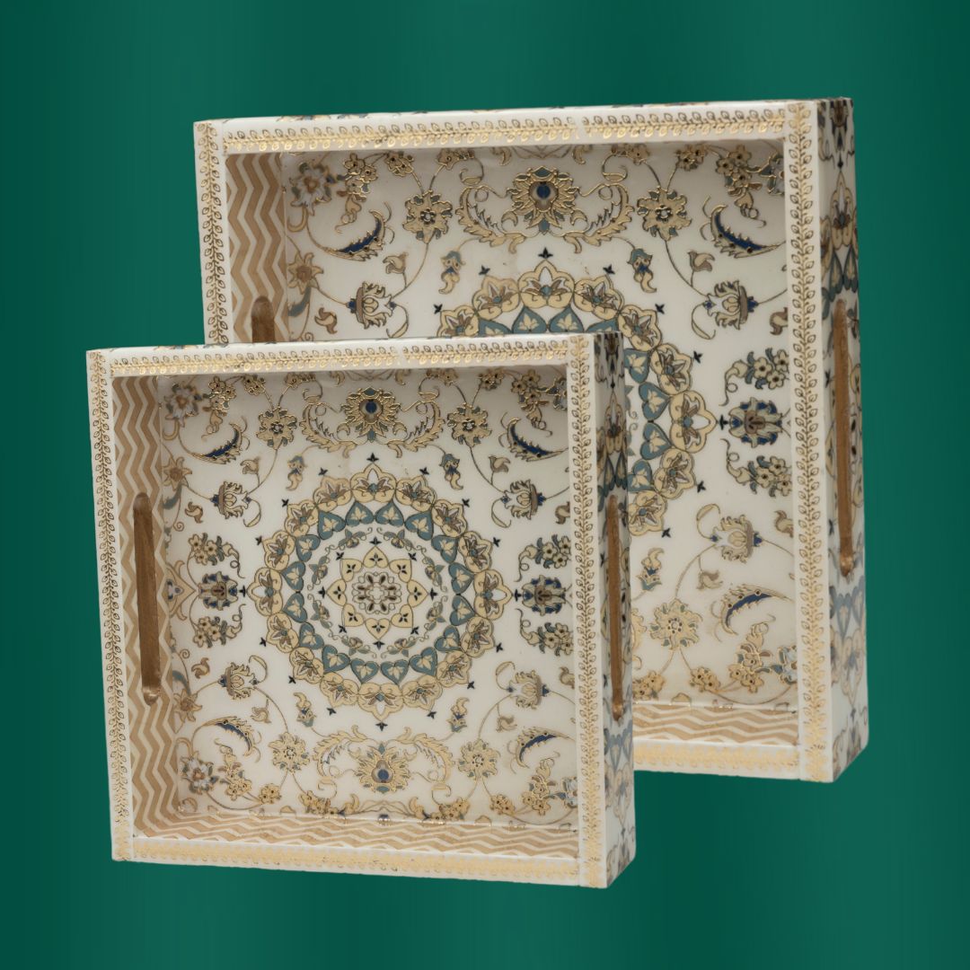 Royal Collection Square Tray Set