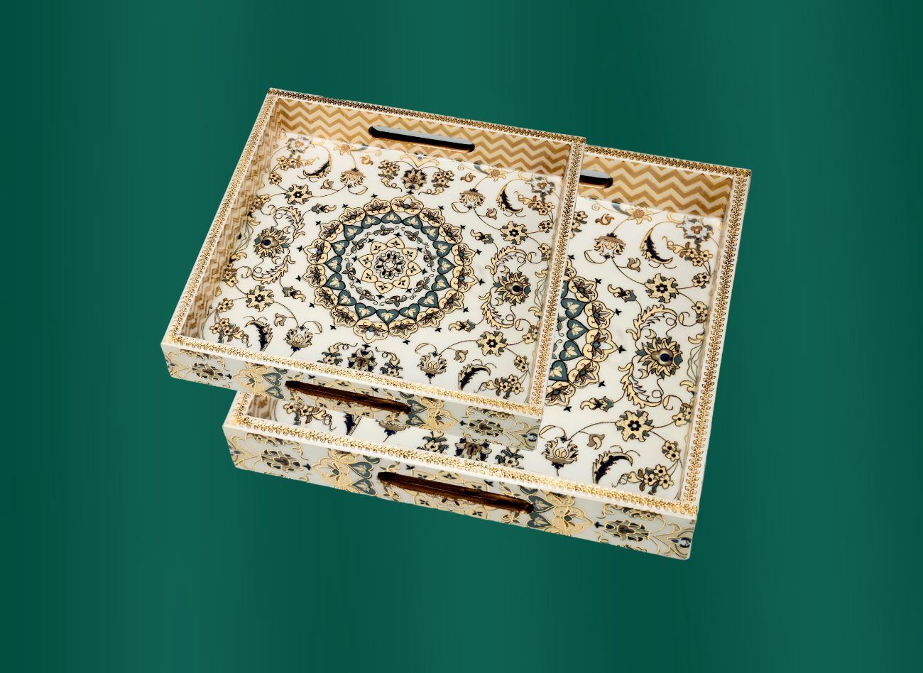 Royal Square Tray Set