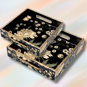 Twilight 2pc Square Tray Top View